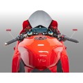 DBK Special Parts (Ducabike) GP Adjustable Clip-Ons For Panigale V4 (2025+) - 15mm Offset, 10mm rise